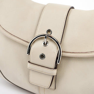 Coach 9249 White Leather Soho Shoulder Bag