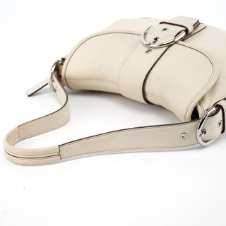 Coach 9249 White Leather Soho Shoulder Bag