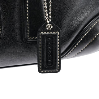 Coach 9250 Black Leather Soho Boston Bag