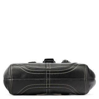 Coach 9250 Black Leather Soho Boston Bag