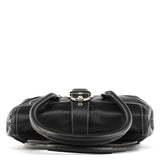 Coach 9250 Black Leather Soho Boston Bag