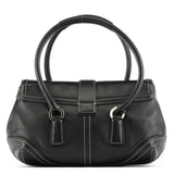 Coach 9250 Black Leather Soho Boston Bag