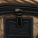 Coach 9250 Black Leather Soho Boston Bag