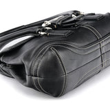 Coach 9250 Black Leather Soho Boston Bag