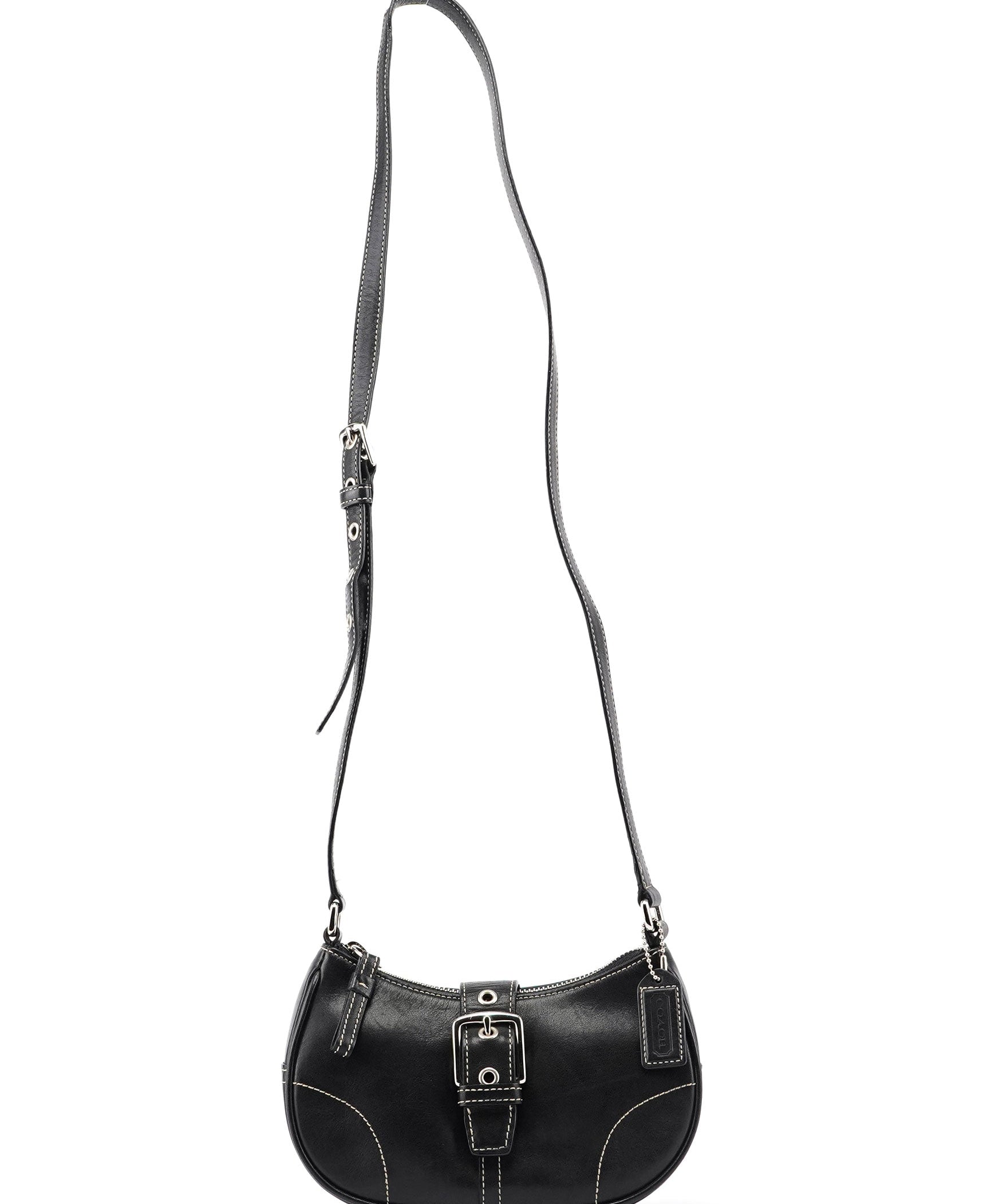 Coach 9354 Black Leather Soho Crossbody Bag