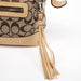 Coach 9363 Beige Signature C Demi Shoulder Bag