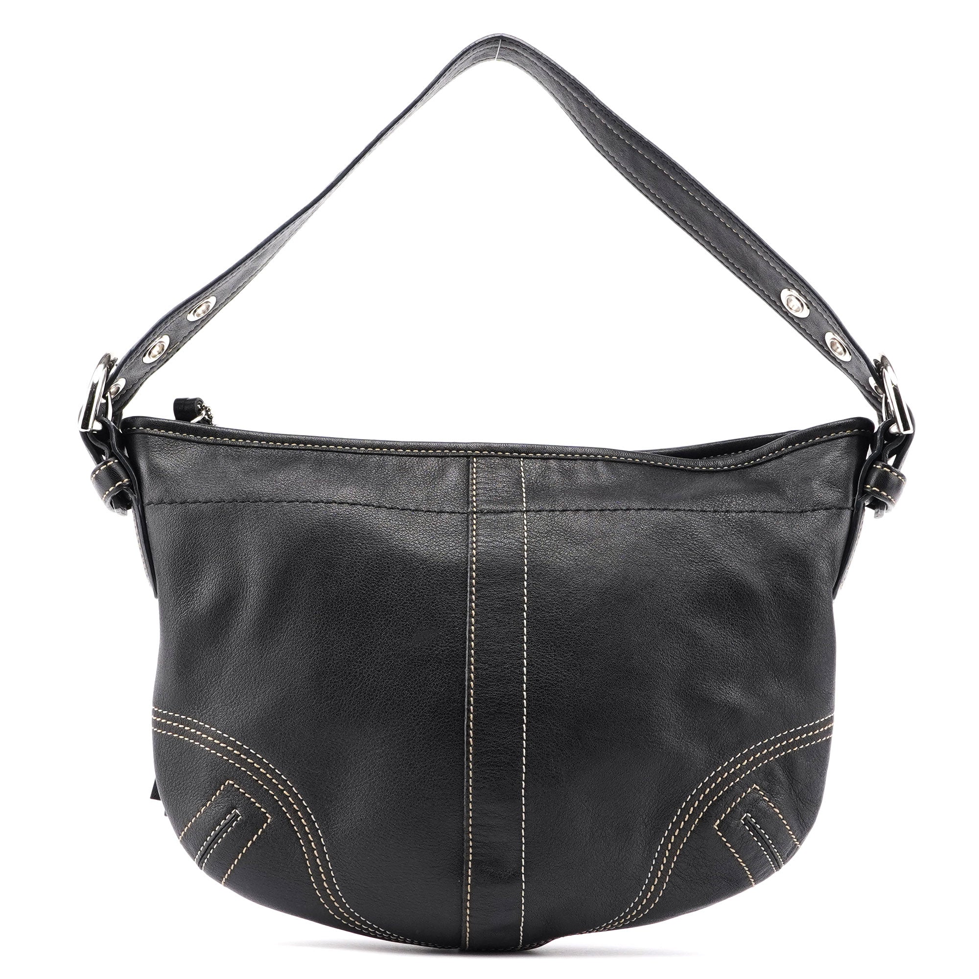 Coach 9444 Black Leather Shoulder Bag