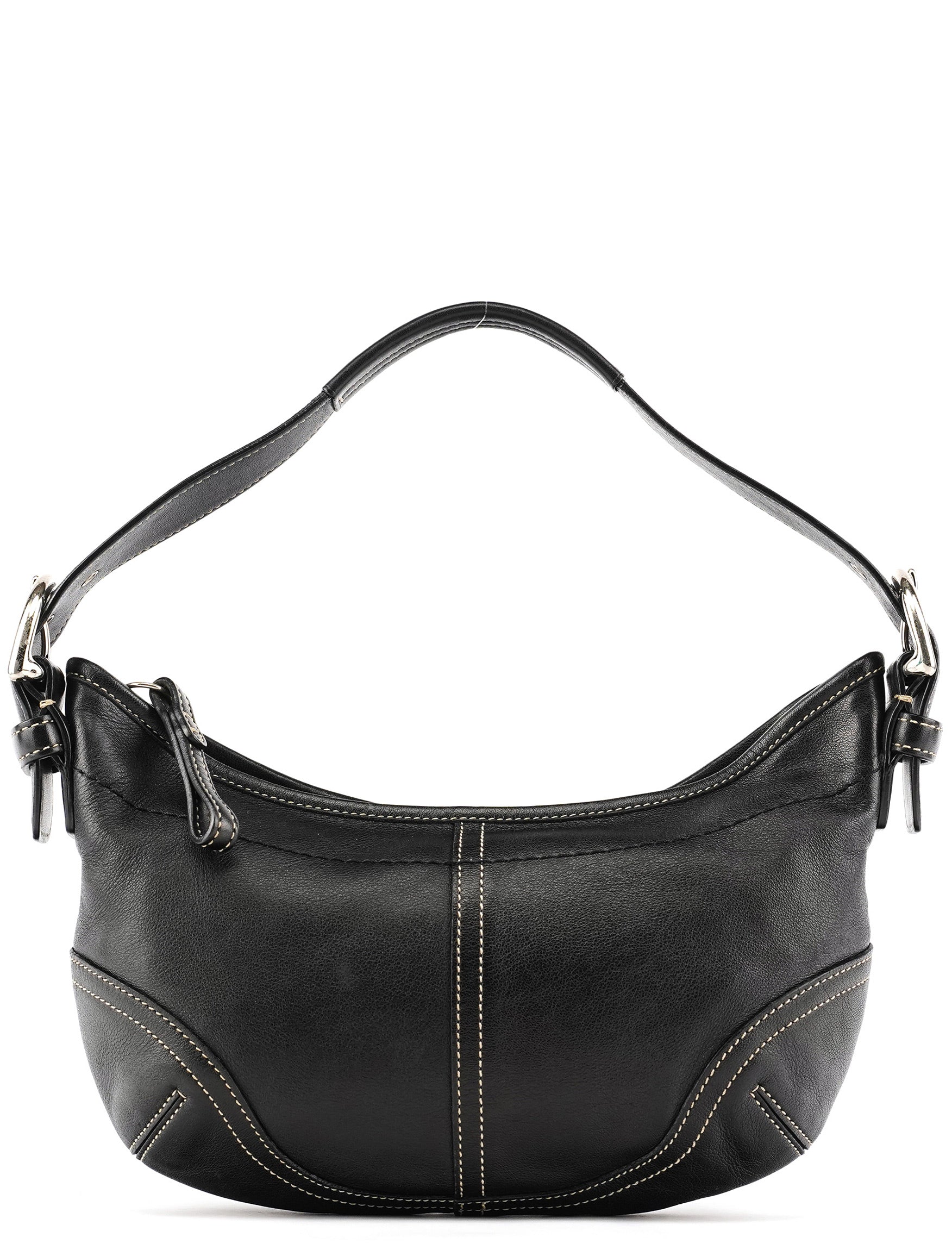 Coach 9541 Black Leather Shoulder Bag