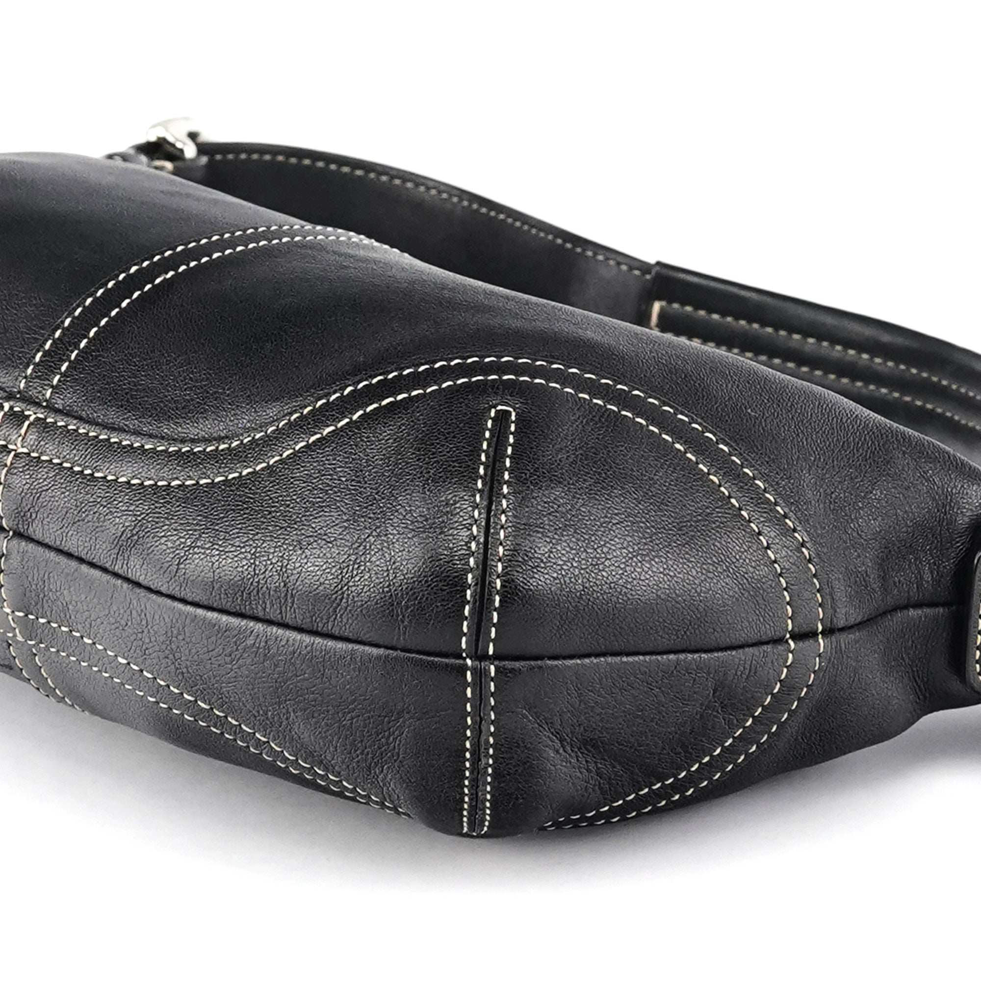 Coach 9541 Black Leather Shoulder Bag