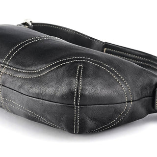 Coach 9541 Black Leather Shoulder Bag