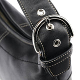 Coach 9541 Black Leather Shoulder Bag