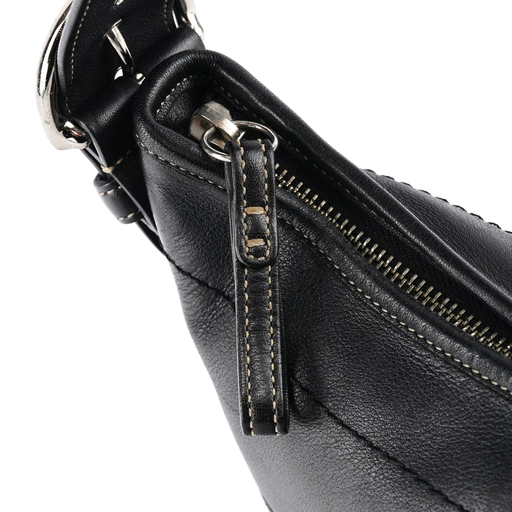 Coach 9541 Black Leather Shoulder Bag