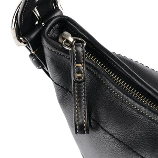 Coach 9541 Black Leather Shoulder Bag