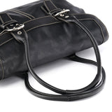 Coach 9636 Black Leather Soho Flap Tote Bag