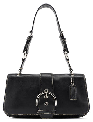 Coach 9739 Black Leather Soho Shoulder Bag