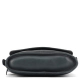 Coach 9807 Midnight Navy Leather Flap Shoulder Bag