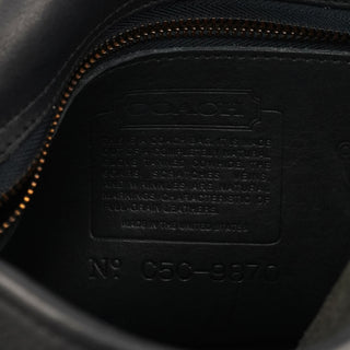 Coach 9875 Black Leather Court 2-Way Bag