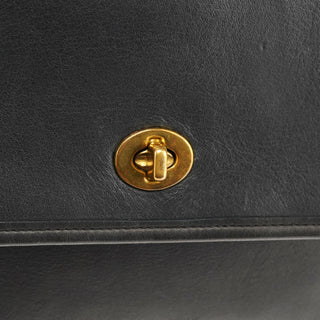 Coach 9875 Black Leather Court 2-Way Bag