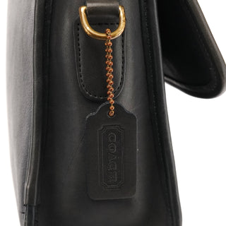Coach 9875 Black Leather Court 2-Way Bag