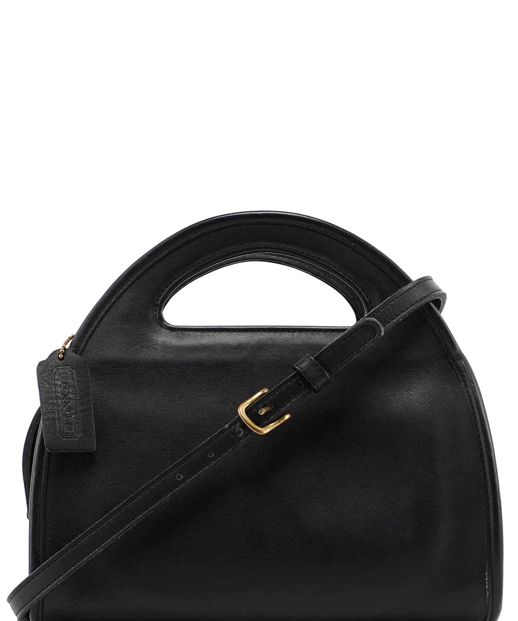 Coach 9942 Black Leather Ergo 2-Way Bag