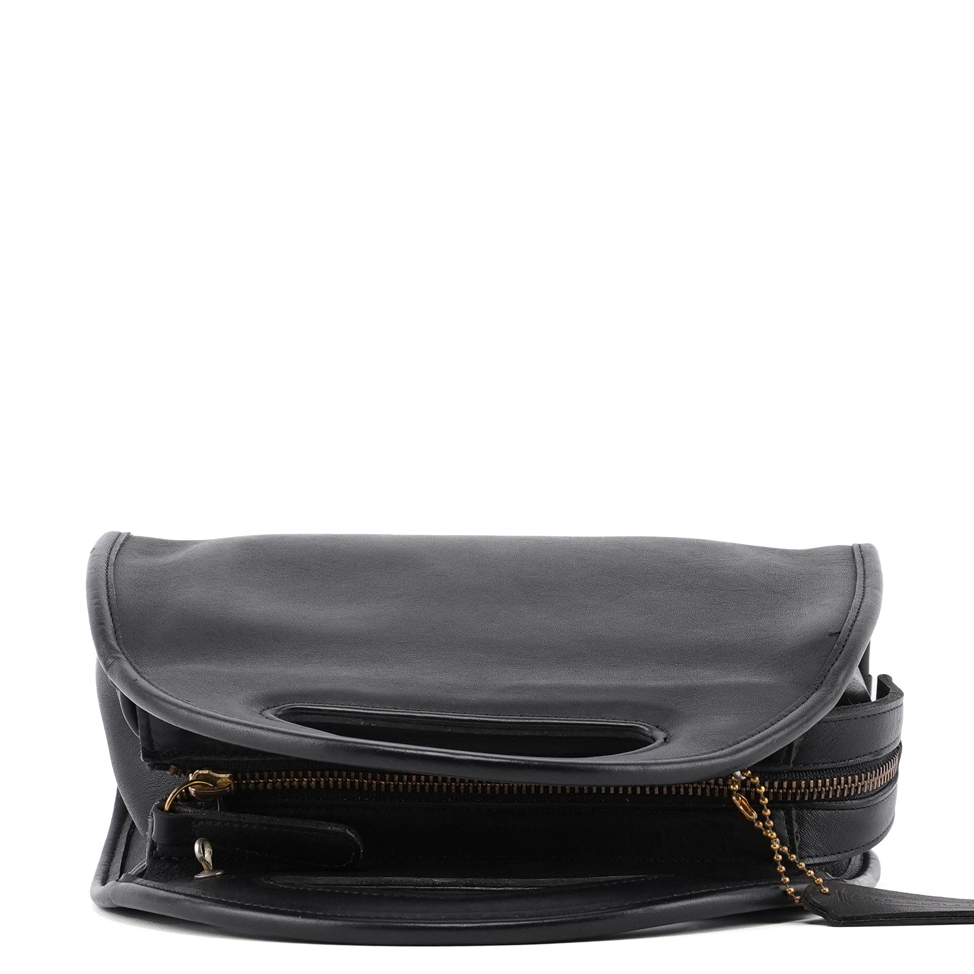 Coach 9942 Black Leather Ergo 2-Way Bag