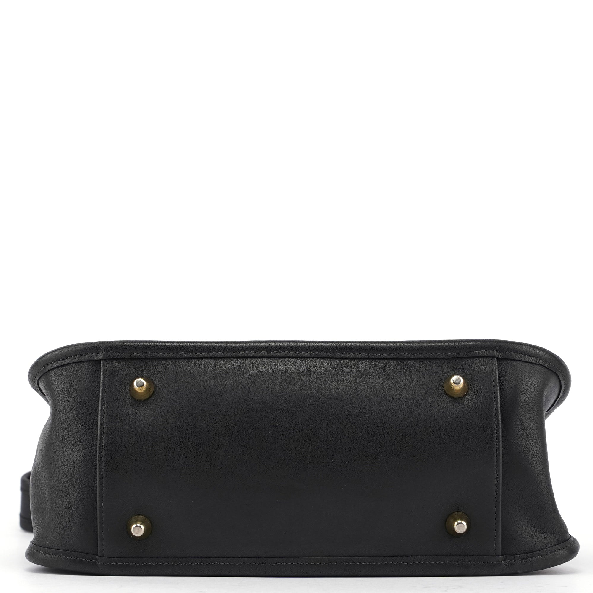 Coach 9966 Black Leather Ergo Shoulder Bag