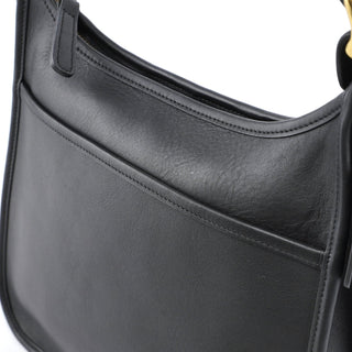 Coach 9966 Black Leather Ergo Shoulder Bag