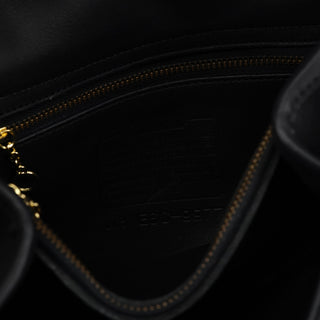 Coach 9977 Black Leather 2-Way Top Handle Bag