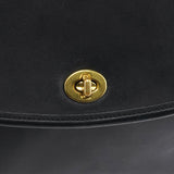 Coach 9977 Black Leather 2-Way Top Handle Bag