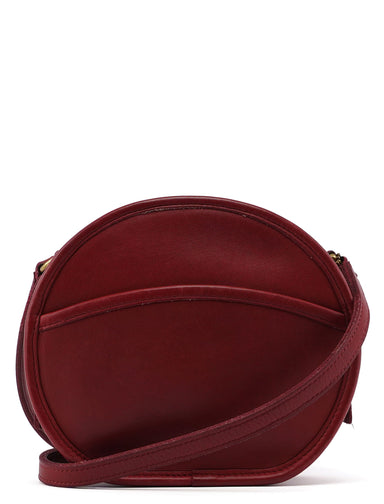 Coach 9982 Burgundy Leather Ergo Crossbody Bag