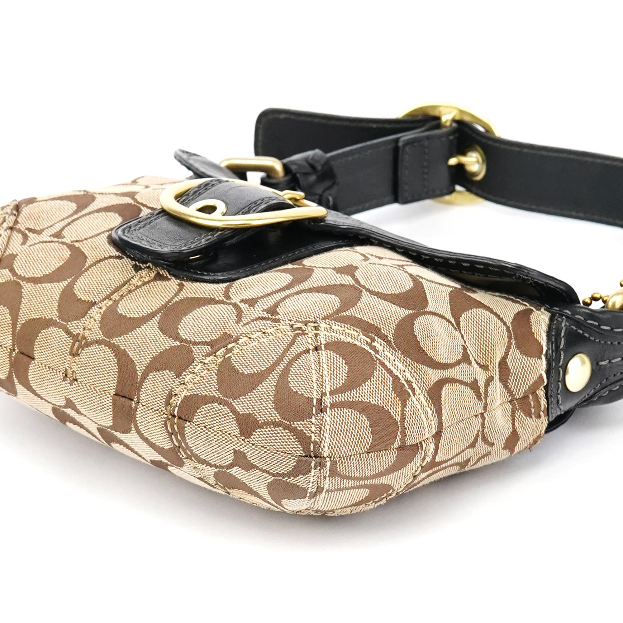 Coach Beige Brown Legacy Soho Shoulder Bag
