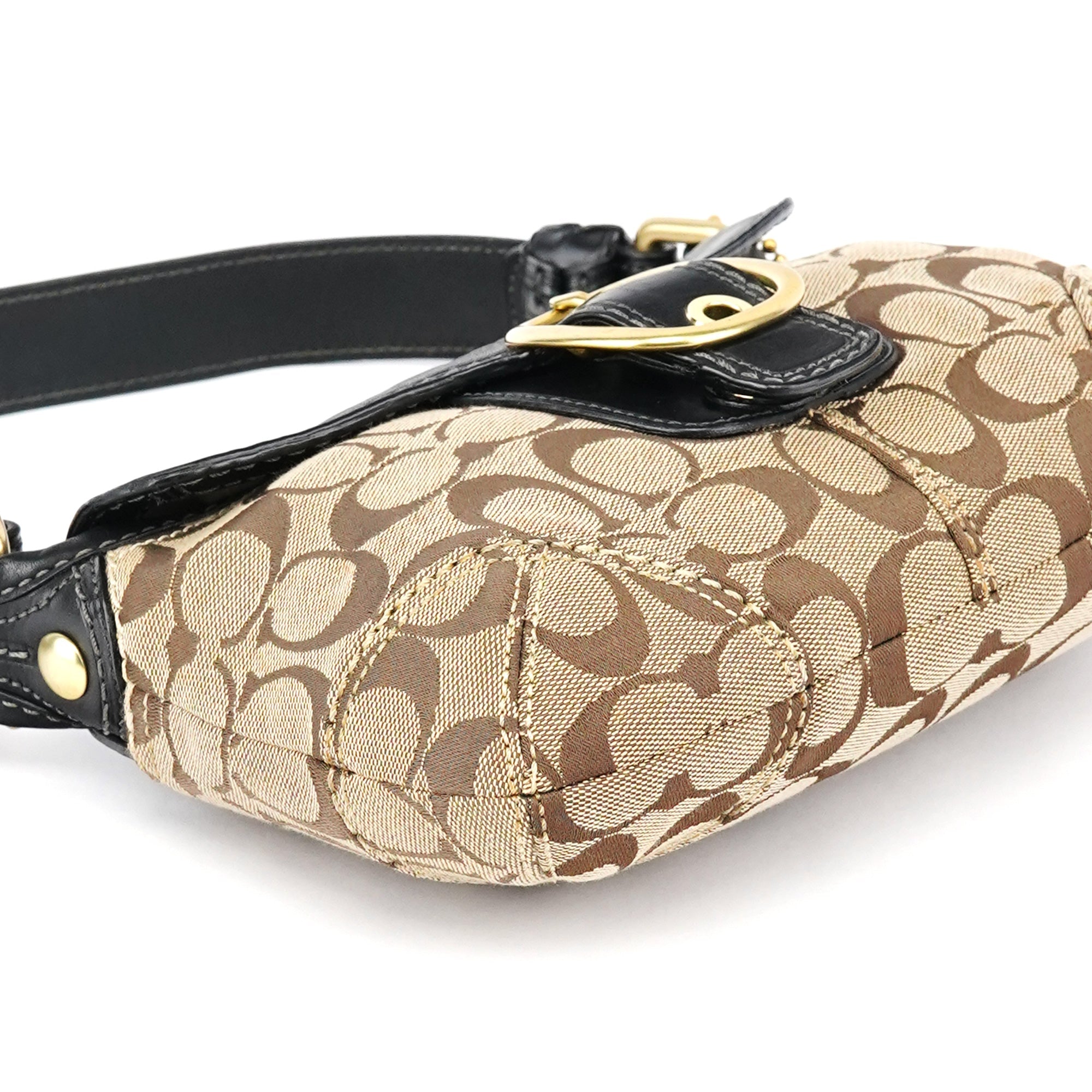Coach Beige Brown Legacy Soho Shoulder Bag