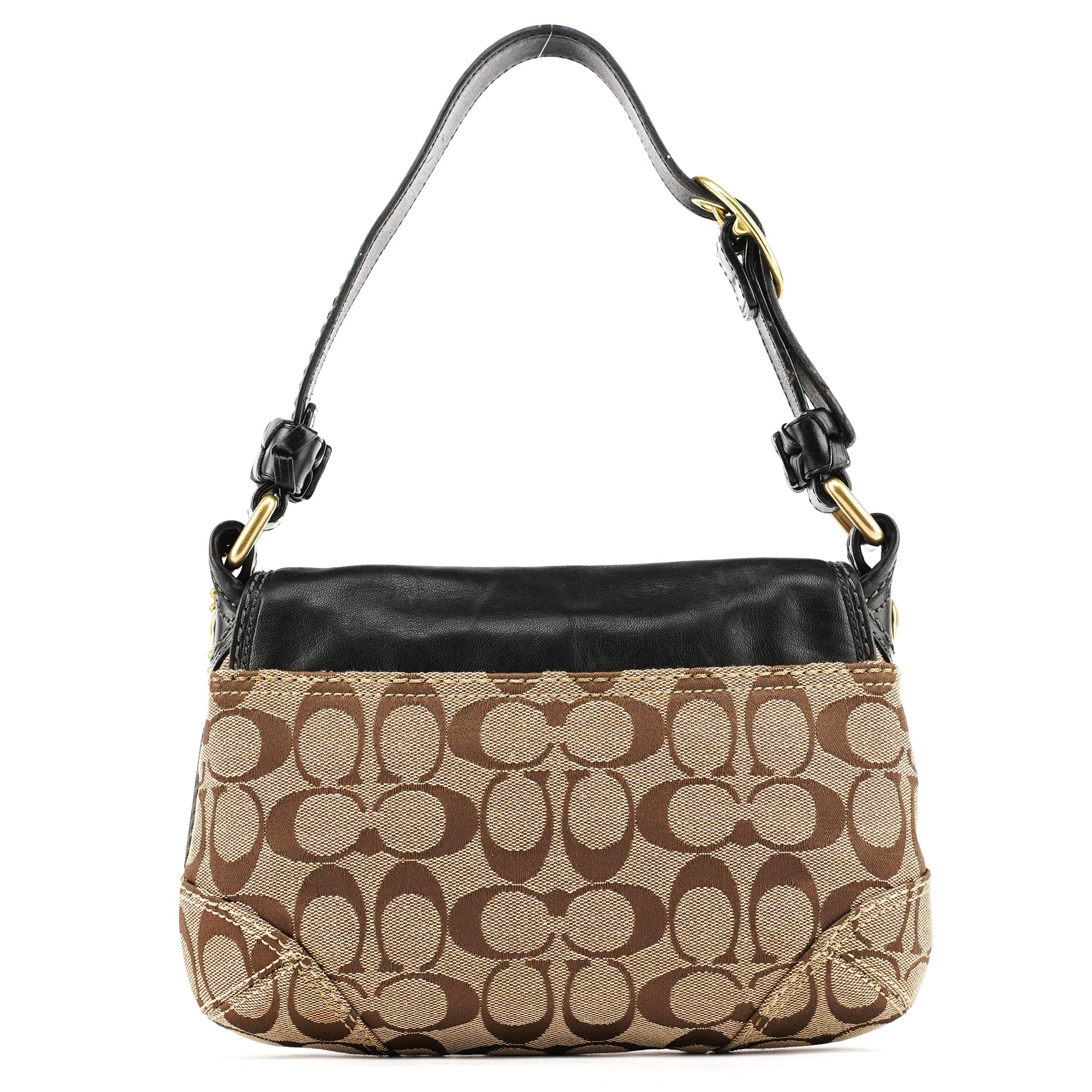 Coach Beige Brown Legacy Soho Shoulder Bag