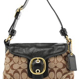 Coach Beige Brown Legacy Soho Shoulder Bag