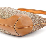 Coach Beige Brown Signature Canvas Shoulder Bag