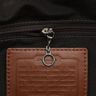 Coach Beige Brown Signature Canvas Soho Tote Bag