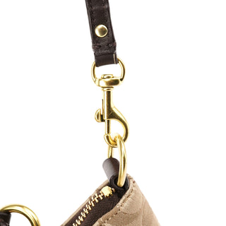 Coach Beige Brown Signature Soho 2-Way Bag