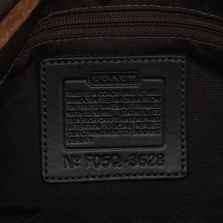 Coach Beige Brown Signature Soho Shoulder Bag