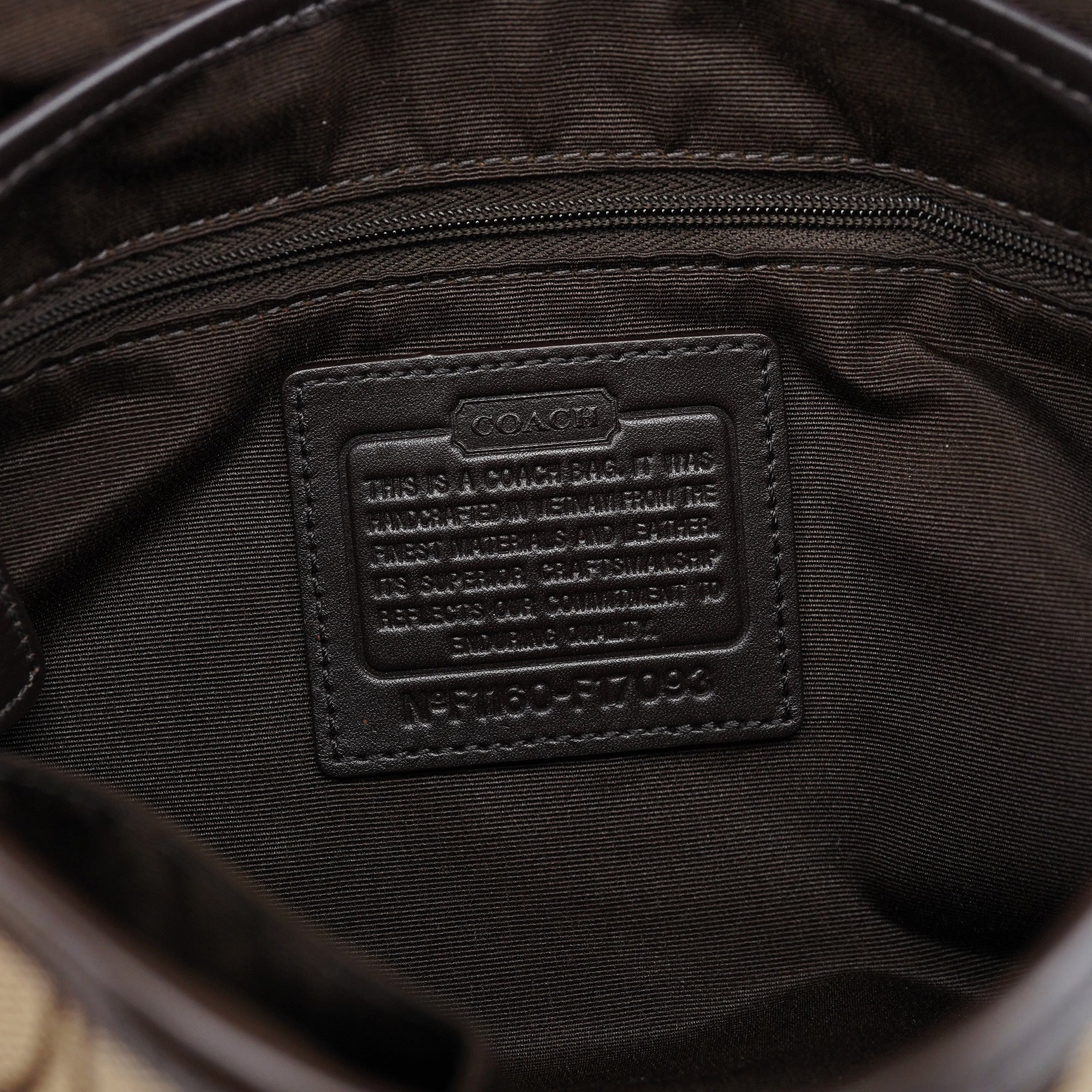 Coach Soho Schultertasche in Beige und Braun
