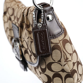 Coach Beige Brown Soho Shoulder Bag