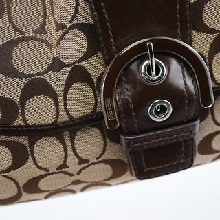 Coach Beige Brown Soho Shoulder Bag