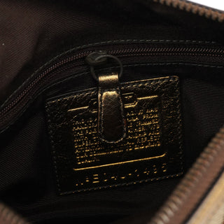 Coach Beige Gold Leather Soho Shoulder Bag