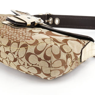 Coach Beige Gold Patchwork Soho Shoulder Bag