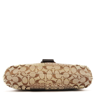 Coach Beige Gold Patchwork Soho Shoulder Bag