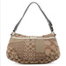 Coach Beige Patchwork Signature C Soho Shoulder Bag