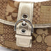 Coach Beige Patchwork Signature C Soho Shoulder Bag