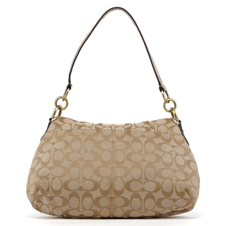 Coach Beige Patchwork Signature C Soho Shoulder Bag