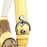 Coach Sac porté épaule Signature C Soho en patchwork beige