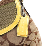 Coach Sac porté épaule Signature C Soho en patchwork beige