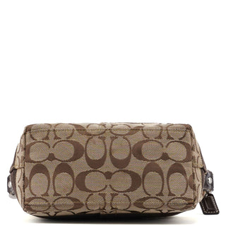 Coach Beige Signature C Demi Shoulder Bag